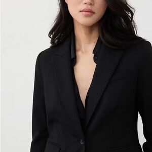 Banana Republic Factory Stretch Twill Classic Blazer